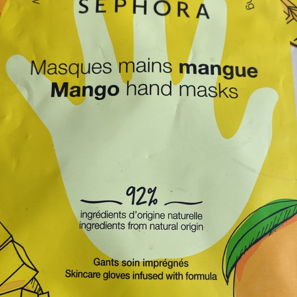 🆕Sephora Mango Hand Masks - Picture 2 of 3